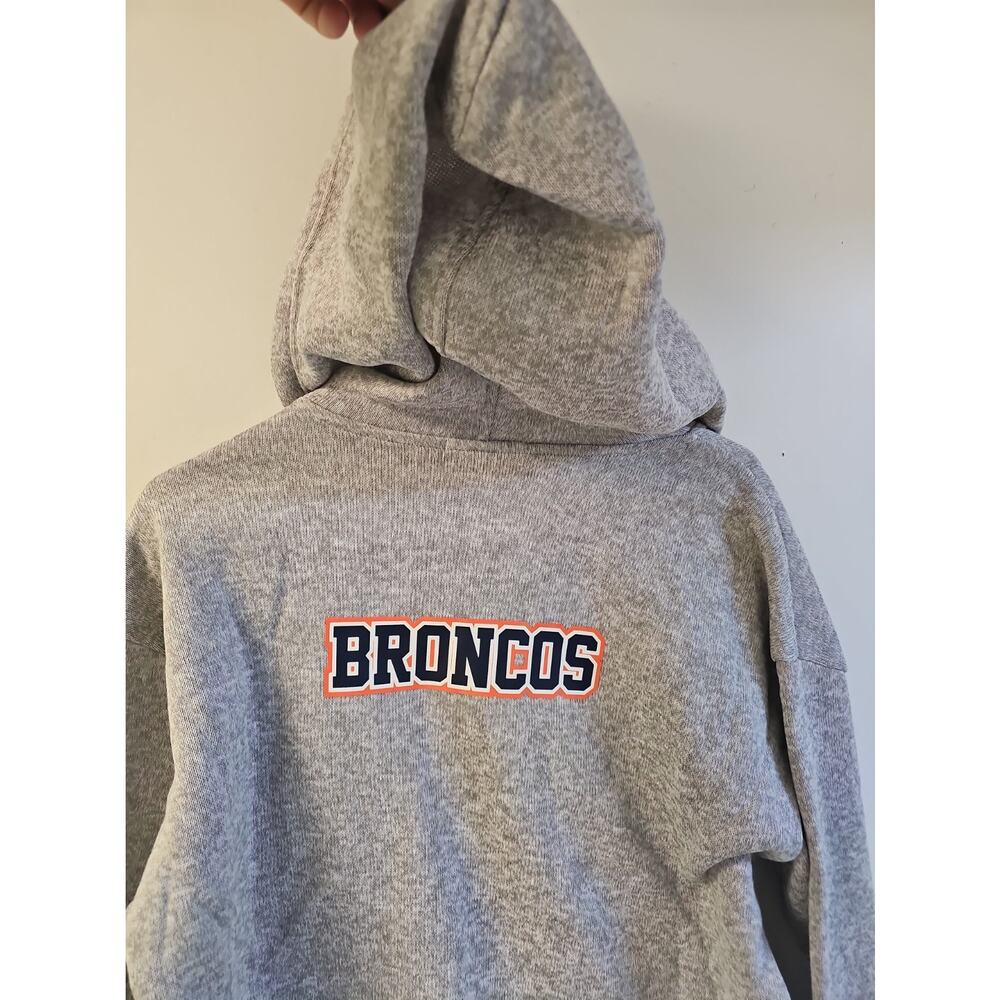 NFL Denver Broncos Women’s Zip Up Size M Hoodie Jacket Wear by Erin Andrews NWT - Picture 7 of 10